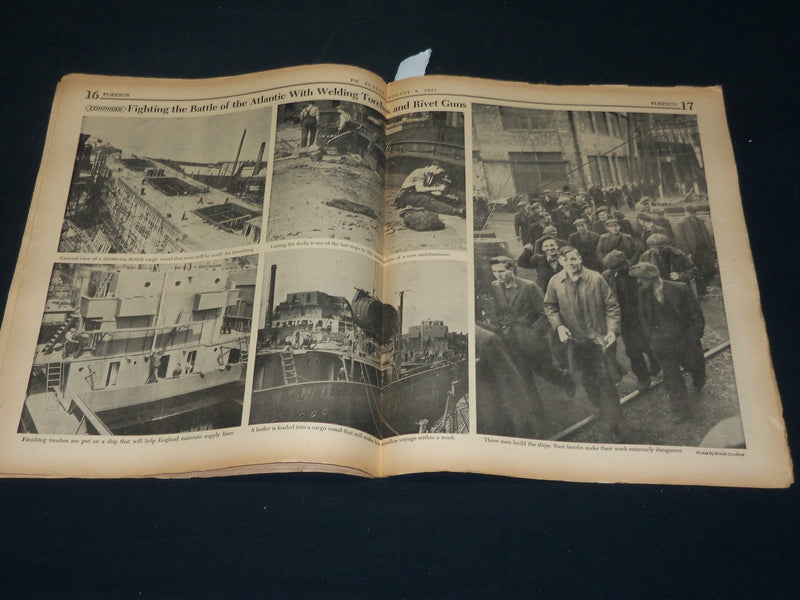 1941 AUGUST 3 PM'S WEEKLY NEWSPAPER - JAPS IN HAWAII TO RESIST U. S. A - NP 4928