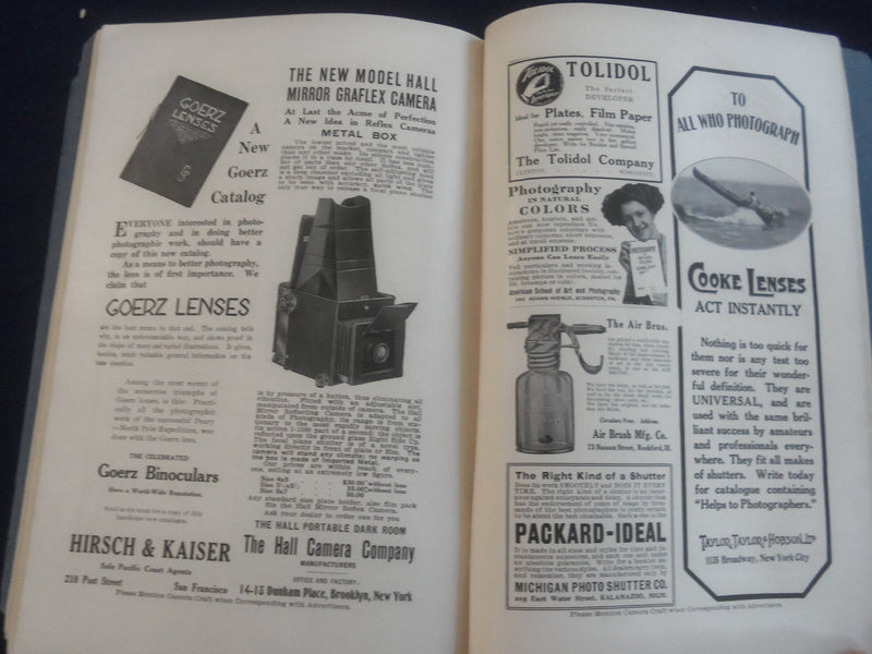 1909 DECEMBER CAMERA CRAFT MAGAZINE - SAN FRANCISCO - PHOTOS & ADS - SP 9336F