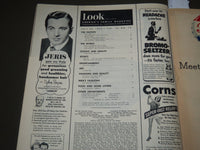 1952 JULY 29 LOOK MAGAZINE - SAL MAGLIE COVER - ST 5091