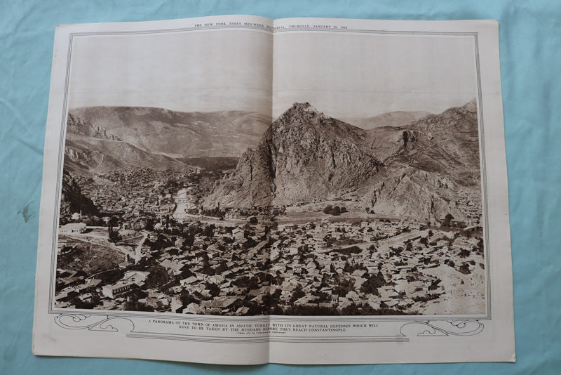 1915 JAN 21 NEW YORK TIMES MID-WEEK PICTORIAL WAR EXTRA-GENERAL JOFFRE - NP 9112