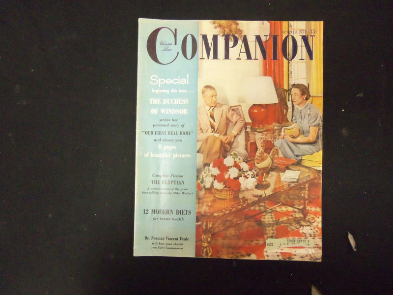 1954 OCTOBER WOMAN'S HOME COMPANION MAGAZINE - ILLUSTRATIONS STORIES ADS-ST 3883
