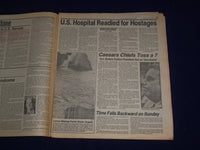 1980 OCT 24 PHILADELPHIA DAILY NEWS - IRAN HOSTAGES TO BE FREED SOON - NP 2974