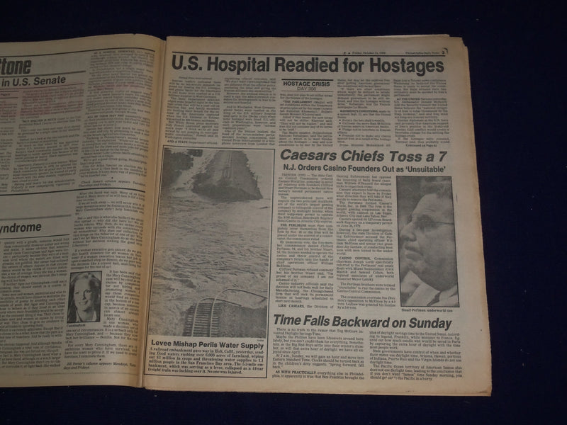 1980 OCT 24 PHILADELPHIA DAILY NEWS - IRAN HOSTAGES TO BE FREED SOON - NP 2974