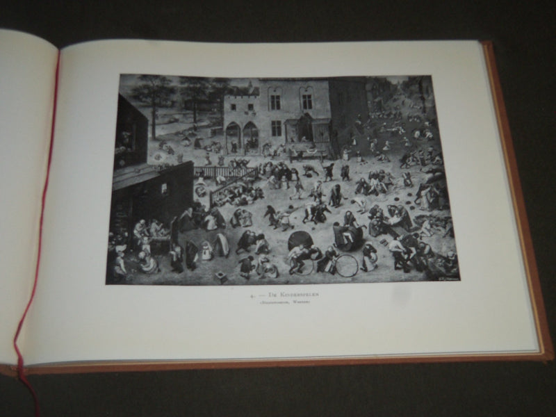 1900'S BOEREN BRUEGEL HARDCOVER BOOK - 24 PLATES - KD 3933