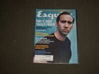 1998 SEPTEMBER ESQUIRE MAGAZINE - NICOLAS CAGE COVER - B 4360