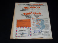 1961 MARCH MCCALL'S MAGAZINE VERY NICE FRONT COVER & FULL PAGE ADS - E 2436