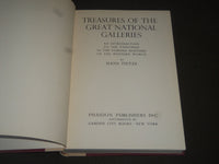 1954 TREASURES OF THE GREAT NATIONAL GALLERIES BOOK BY HANS TIETZE - KD 3937