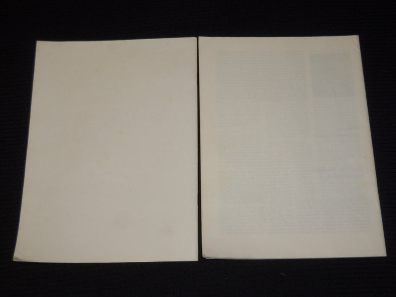 1966-1967 MENTAL HEALTH LECTURES - CONNECTICUT MUTUAL LIFE CO. LOT OF 2 - K 591