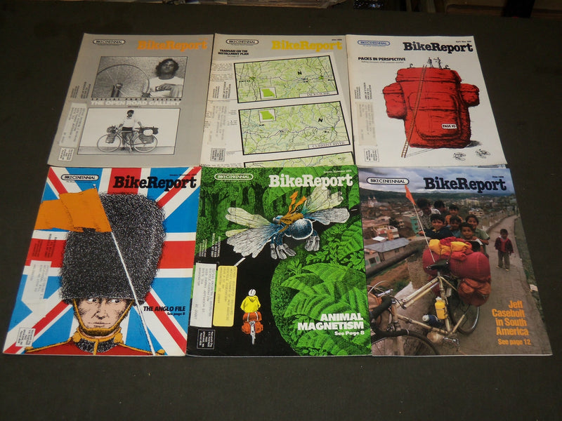 1985-1994 BIKE REPORT MAGAZINE LOT OF 69 ISSUES - NICE COVERS - O 3213