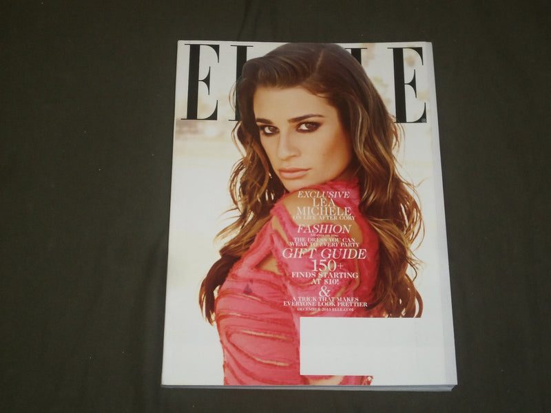 2013 DECEMBER ELLE MAGAZINE - LEA MICHELE COVER - B 1915