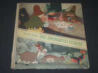 1954 THE ENCHANTED FOREST BOOK BY HRUBIN-TRNKA - COLOR ILLUSTRATIONS - KD 5805