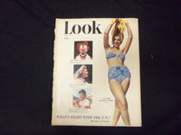 1948 MAY 25 LOOK MAGAZINE - GREAT COVER, PHOTOS & ADS - ST 2782