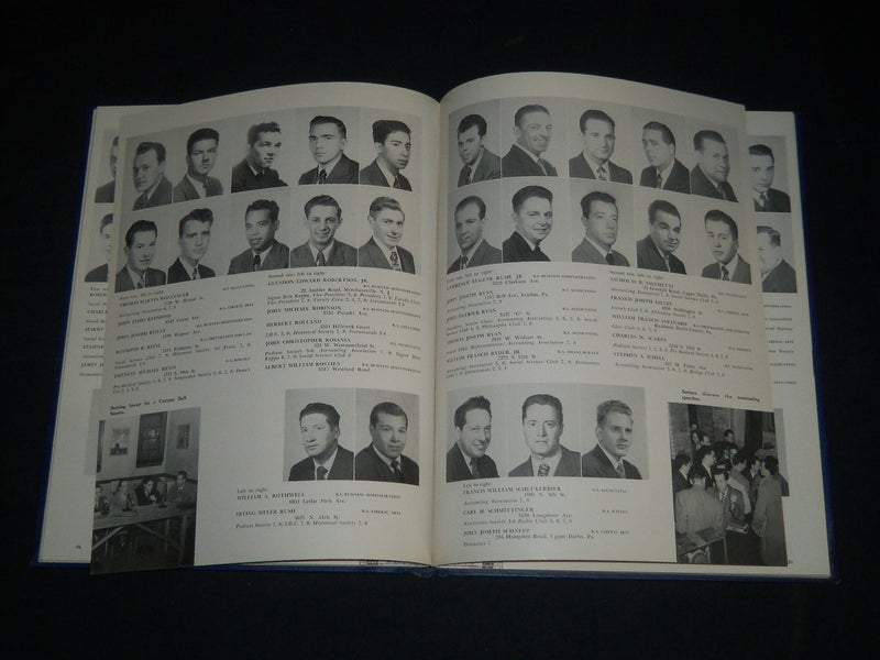1949 EXPLORER LA SALLE COLLEGE YEARBOOK - PENNSYLVANIA - NICE PHOTOS - YB 1706