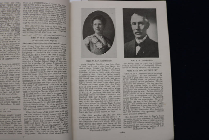 1949 JULY THE ANDERSON PLAN FOR THE AGED AFTER SIXTY - SOFTCOVER BOOK - K 1492