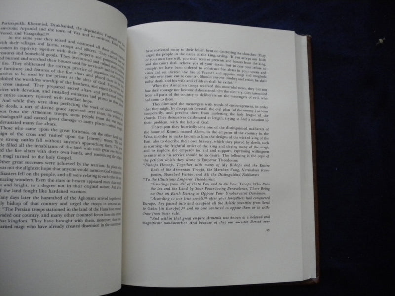 1975 YEGHISHEH - KNIGHTS OF VARTAN HARDCOVER BOOK - KD 8003