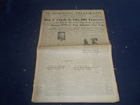 1963 AUGUST 17 THE MORNING TELEGRAPH - BIG 3 CLASH IN $81,400 TRAVERS - NP 5551