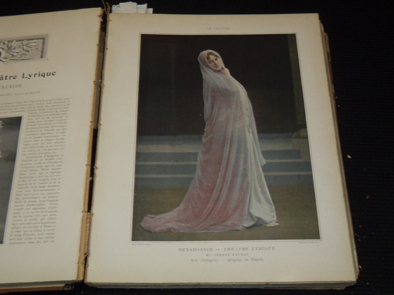 1900 JANUARY-JUNE LE THEATRE MAGAZINE BOUND VOLUME - 12 ISSUES - KD 2657B