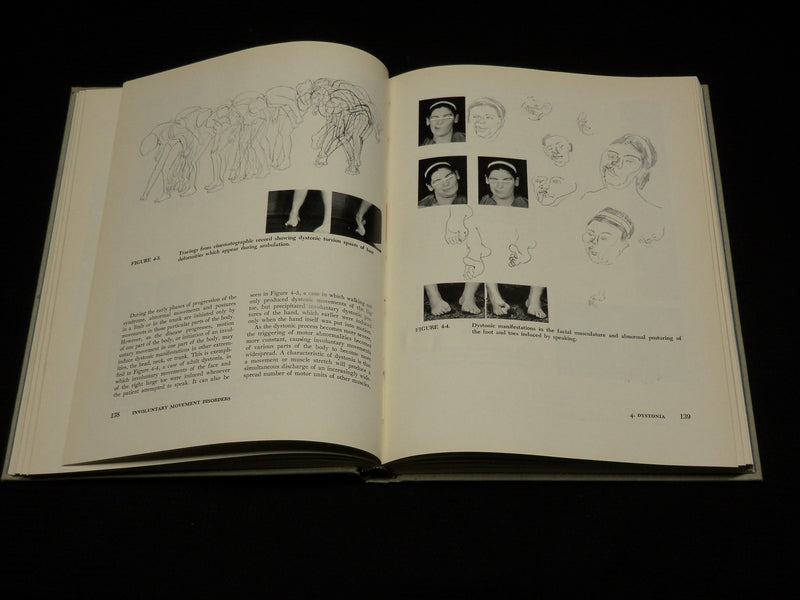 1969 INVOLUNTARY MOVEMENT DISORDERS HARDCOVER BOOK BY IVRING COOPER - R 712O