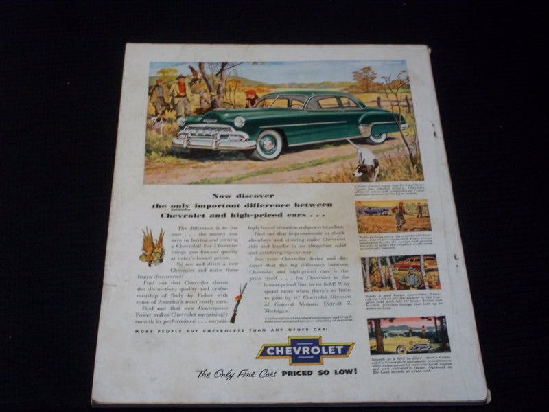 1952 SEPTEMBER TRUE MAGAZINE - THE MAN'S ISSUE FRONT COVER - E 3837