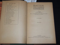 1942 PRACTICAL MECHANICS HANDBOOK BY F. J. CAMM - FOURTH EDITION - KD 4585Q