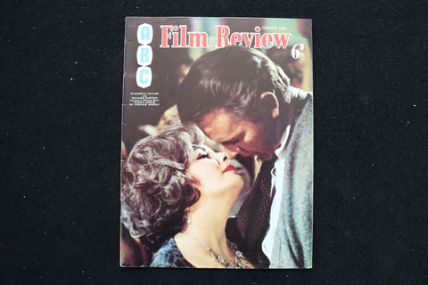 1967 MAR ABC FILM REVIEW MAGAZINE - LIZ TAYLOR-RICHARD BURTON COVER - E 25954