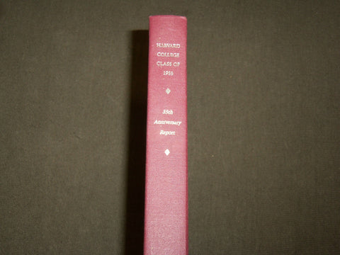 1990 HARVARD COLLEGE CLASS OF 1955 - 35TH ANNIVERSARY REPORT - KD 6239