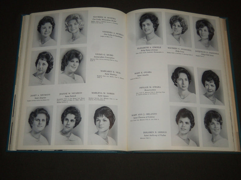 1962 THE PARMENTIER ST. JOSEPH'S HIGH SCHOOL YEARBOOK - NICE PHOTOS - YB 1187