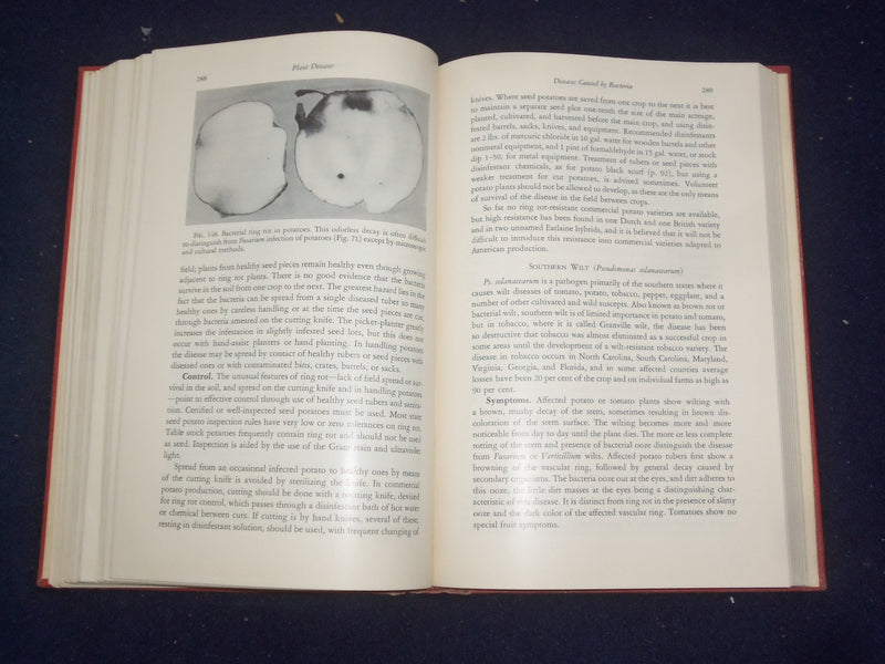 1950 NATURE AND PREVENTION OF PLANT DISEASES HARDCOVER BOOK BY CHESTER- KD 8770