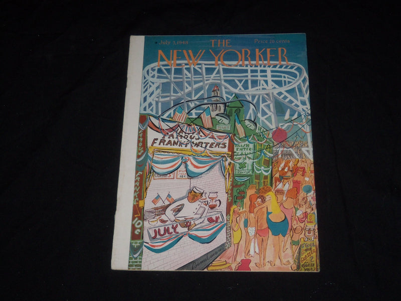 1948 JULY 3 THE NEW YORKER MAGAZINE - ILLUSTRATED COVER - NY 218