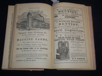 1870 WORCESTER DIRECTORY BY HENRY J. HOWLAND - MAP - KD 81T