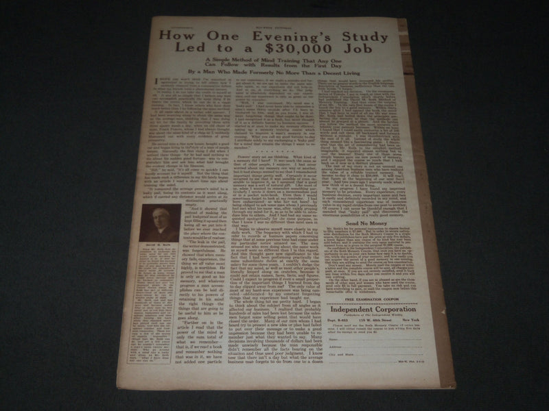 1919 MAR 6 MID-WEEK PICTORIAL MAGAZINE SECTION - FIGHTING THE SUBMARINE- NP 2843