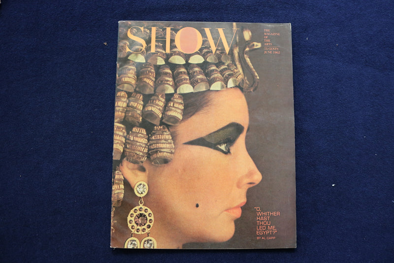 1962 JUNE SHOW MAGAZINE - ELIZABETH TAYLOR COVER - E 23361