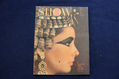 1962 JUNE SHOW MAGAZINE - ELIZABETH TAYLOR COVER - E 23361