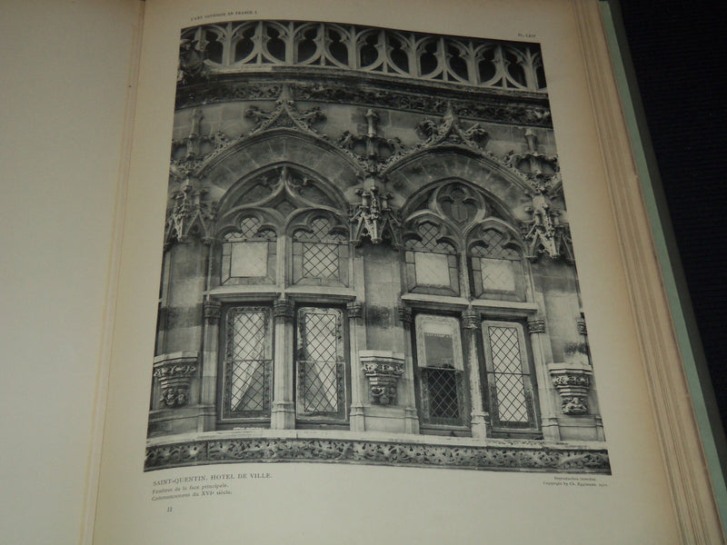 1910'S L'ART GOTHRIQUE EN FRANCE - L'ARCHITECTURE ET LA DECORATION VOLUME- Z 278