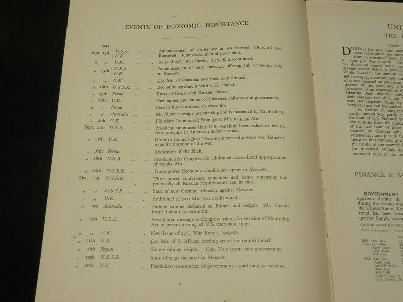 1937-1946 ROYAL ECONOMIC SOCIETY MEMORANDUM LOT OF 42 ISSUES - O 2951I