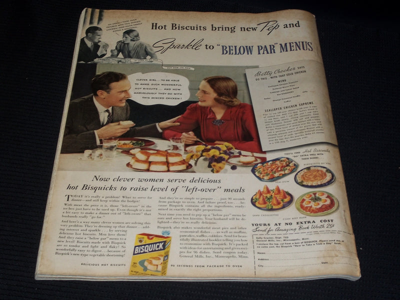 1938 MAY MCCALL'S MAGAZINE - NICE COLOR COVERS & ADS - E 1148