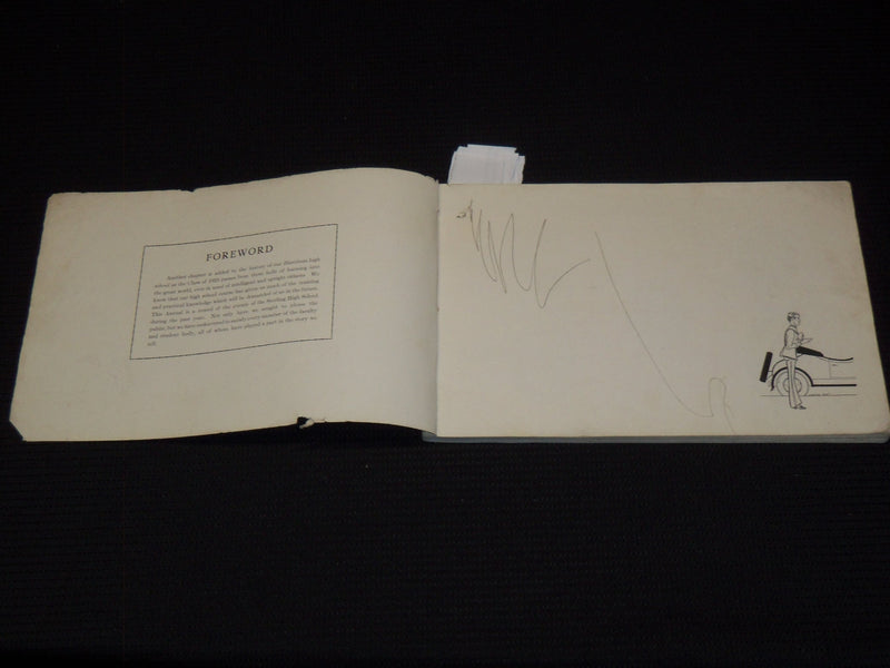 1923 BLUE AND GOLD STERLING HIGH SCHOOL YEARBOOK - ILLINOIS - YB 2944