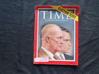 1956 NOVEMBER 12 TIME MAGAZINE - DWIGHT D. EISENHOWER & RICHARD M. NIXON- T 1563