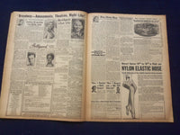 1955 JAN 16 SUNDAY MIRROR NEWSPAPER - NEW V-TRIAL TO NAME 'CLIENTS' - NP 6739