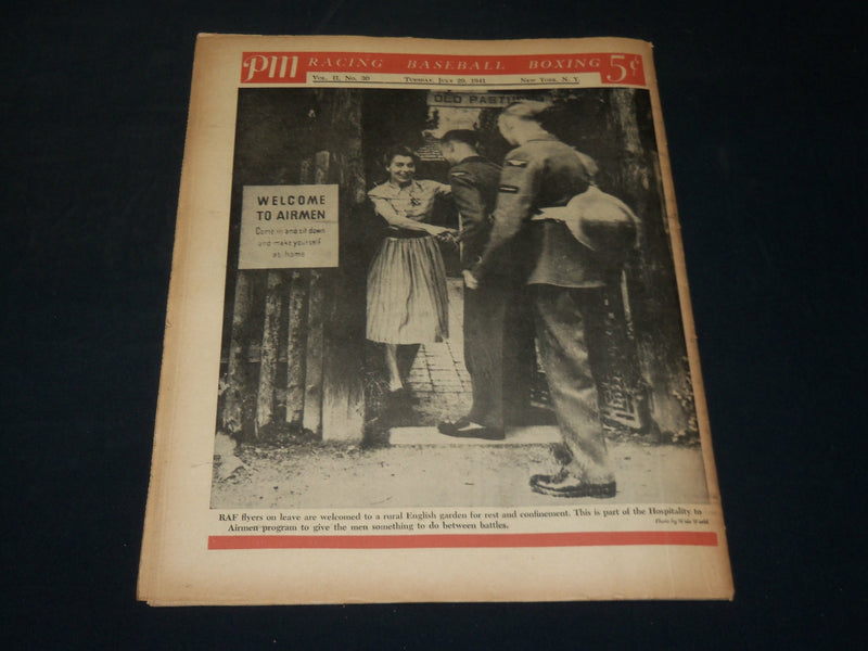 1941 JULY 29 PM'S WEEKLY NEWSPAPER - JAPS MAY GET OIL AS TENSION EASES - NP 4927