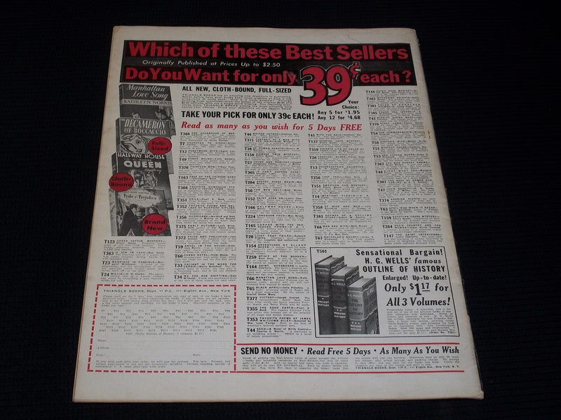 1940 NOVEMBER 12 PIC MAGAZINE - SANTA BARBARA FIESTA NICE FRONT COVER - E 2565