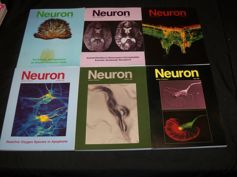 1994 NEURON MAGAZINE LOT OF 9 ISSUES - NICE COVERS & PHOTOS - O 3239E