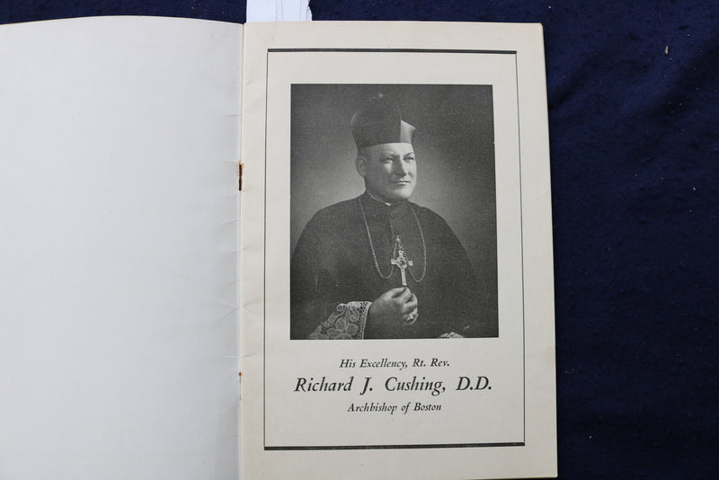 1949 SEP 17 NEW ENGLAND BENEFIT FOR SISTERS OBLATE - BOSTON GARDEN - K 825