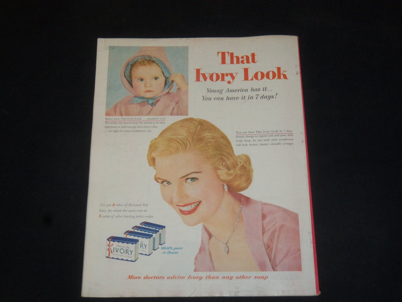 1955 MARCH MCCALL'S MAGAZINE - NICE COVER, STORIES & ADS - SP 6894
