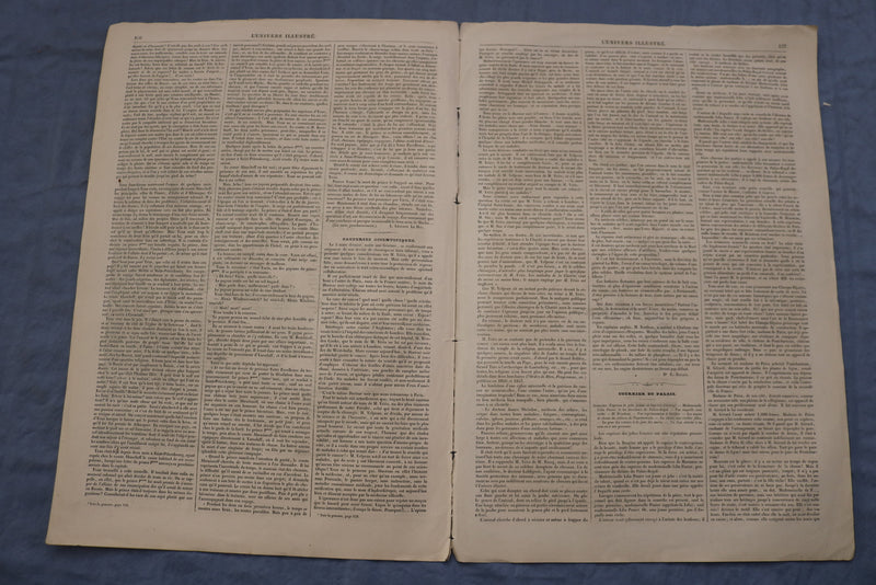 1859 MAR 19 L'UNIVERS ILLUSTRE JOURNAL - GENTILHOMME, VAN EYCK-FRENCH - NP 8556