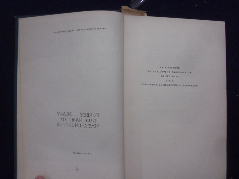 1932 THE ITALIAN THEATRE HARDCOVER BOOK BY JOSEPH SPENCER KENNARD - KD 8271