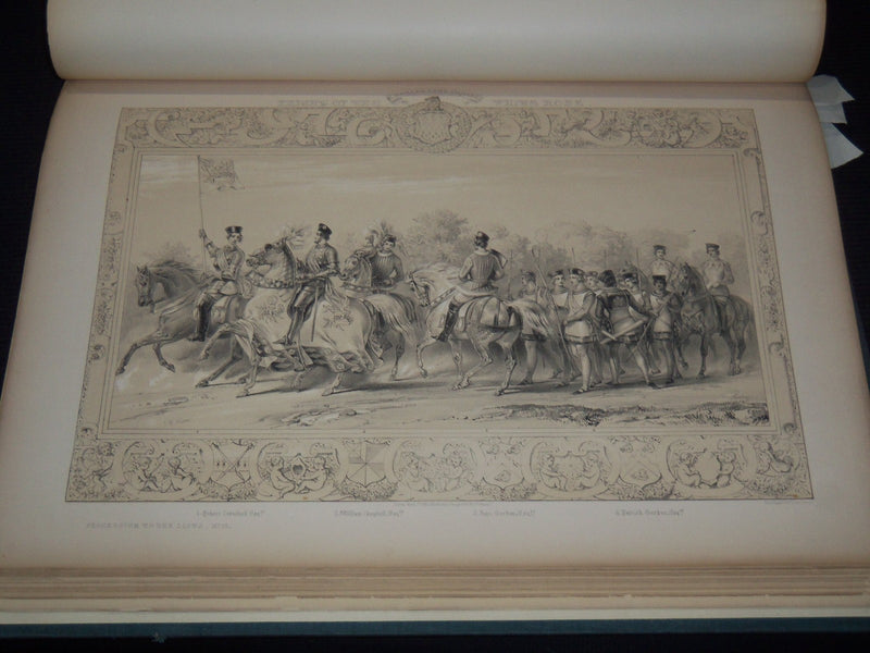 1843 THE EGLINTON TOURNAMENT VOLUME - LONDON - GREAT PLATES - Z 255