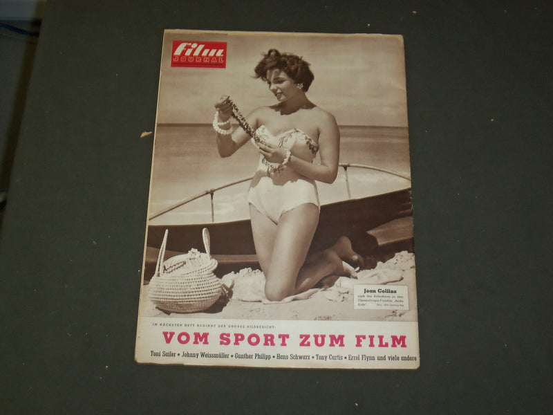 1957 MARCH FILM JOURNAL (GERMAN) MAGAZINE -HORST BUCHHOLZ, JOAN COLLINS - B 3968