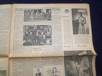 1945 APRIL 10 NEW YORK TIMES - U.S. AND BRITISH ARMIES SPRINT FOR ELBE - NP 6691