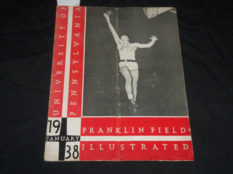 1938 JANUARY FRANKLIN FIELD ILLUSTRATED PENN STATE MAGAZINE - NOTRE DAME- J 5745